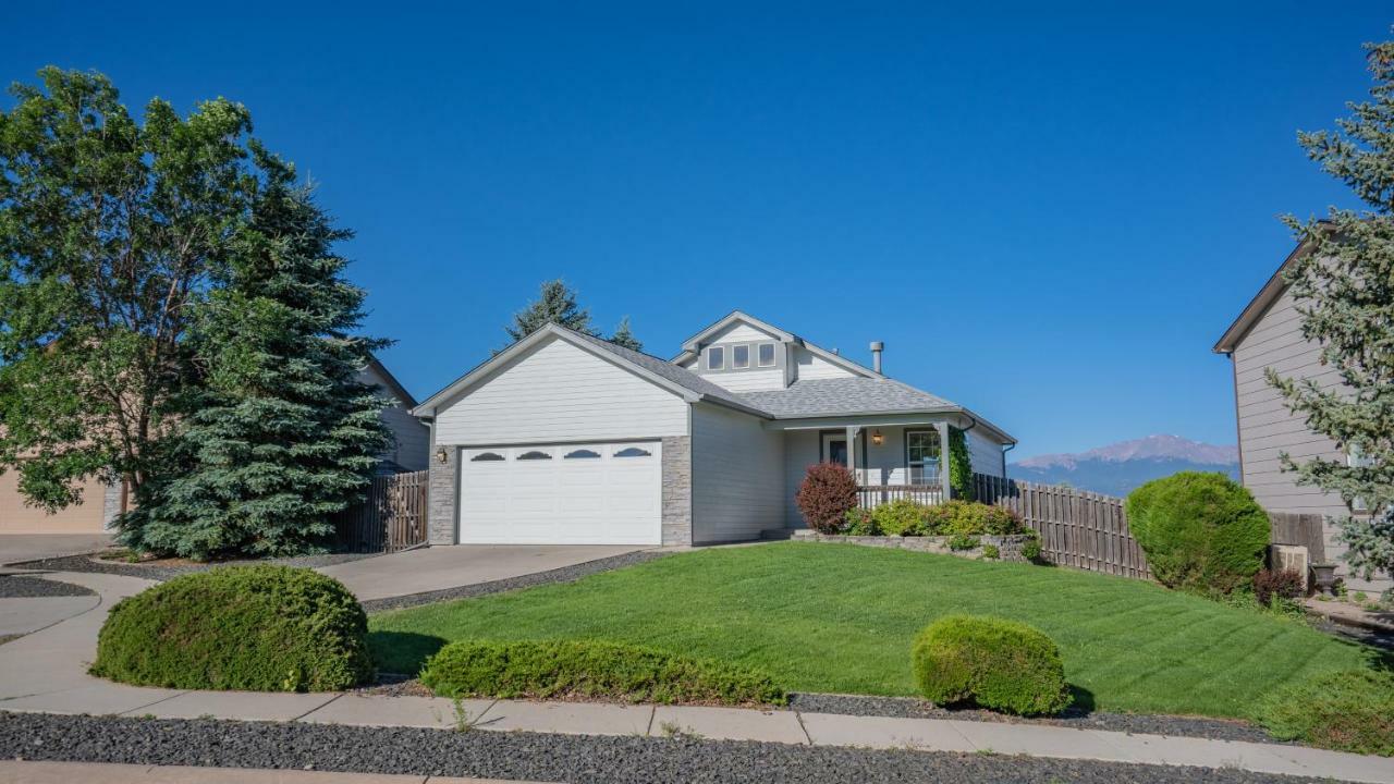 Cozy 4Br House With Peak Views In Colorado Springs 빌라 외부 사진